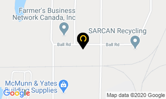 Canada Post in Yorkton map