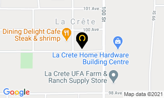 Canada Post in La Crête map