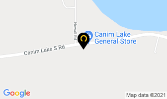 Canada Post Canim Lake General Store in Newcastle map