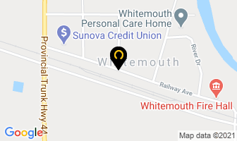 Canada Post Post Office For Products And Services in Whitemouth map
