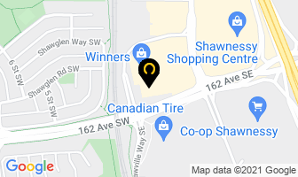 Canada Postopen Shoppers Drug Mart in Calgary map