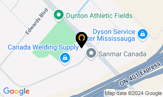 Canada Welding Supply in Mississauga map