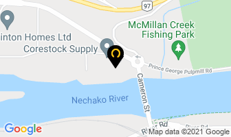 Canada West Belting Products Ltd in Prince George map