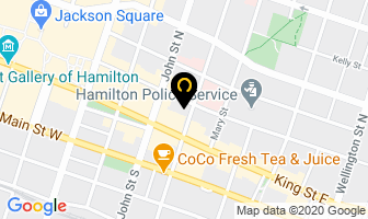 Canada Wide Parking Inc in Hamilton map