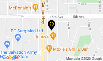 Canadas Best Value Inn in Prince George map
