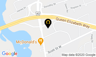 Canada's Best Value Inn in St. Catharines map
