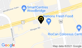 Canada's Bridal Show in Vaughan map
