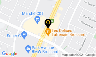 Canadian Austin Group in Brossard map