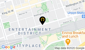Canadian Broadcasting Corporationgeneral Information in Toronto map
