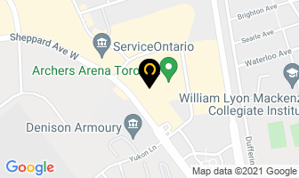 Canadian Bullion in North York map
