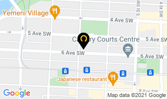 Canadian Business Brokers in Calgary map