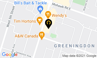 Canadian Career College in Hamilton map