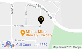 Canadian Clean Water Services Inc in Calgary map