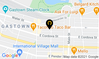 Canadian Club Of Vancouver in Toronto map