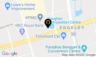 Canadian Curtis Refrigeration Inc in Vaughan map