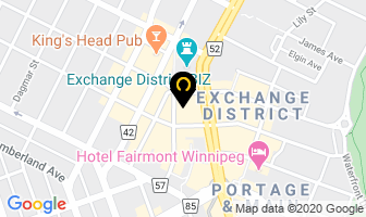 Canadian Dimension Magazine in Winnipeg map
