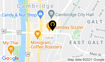 Canadian Distribution Management in Cambridge map