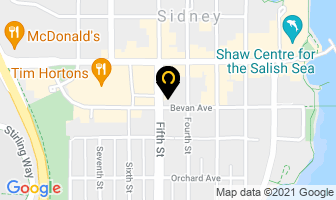 Canadian Engineered Wood Products Ltd in Sidney map