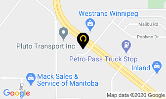 Canadian Fleet Services in Winnipeg map