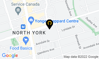 Canadian Immigration Services in Toronto map