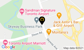 Canadian International Freight in Toronto map