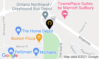 Canadian Karate Alliance in Sudbury map