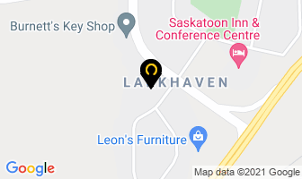 Canadian Labour Congress in Saskatoon map