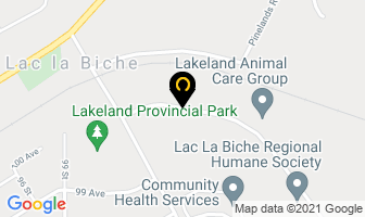 Canadian Natural Resources Ltd in Lac la Biche map