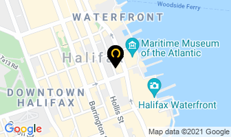 Canadian Naval Memorial Trust in Halifax map