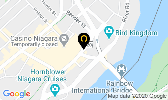 Canadian Niagara Hotel in Niagara Falls map
