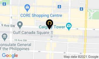 Canadian Pacific Railway Co in Calgary map