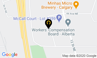 Canadian Paramedical Services in Calgary map