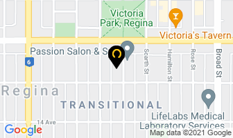 Canadian Red Cross in Regina map