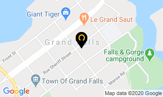 Canadian Red Cross in Grand-Sault map
