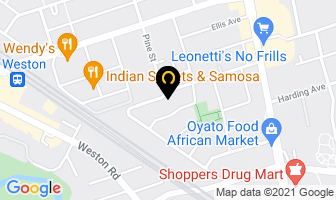 Canadian Roofing Services in Orillia map