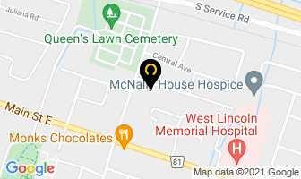 Canadian Service Industries in Grimsby map