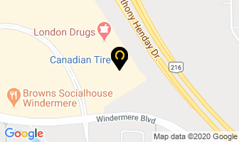 Canadian Tire in Kenora map