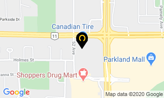 Canadian Tire in Red Deer map
