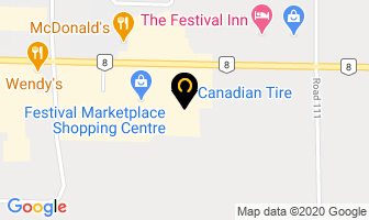 Canadian Tire General Store in Stratford map