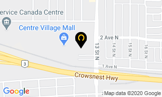 Canadian Tire Magasin Général in Lethbridge map