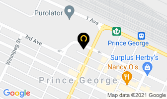 Canadian Vocational Training Centre in Prince George map