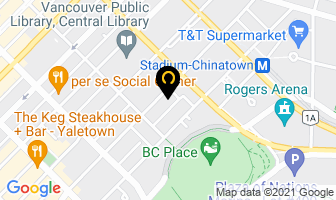 Canadian Western Trust in Toronto map