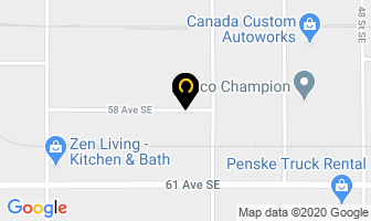 Canadian Wheel Industries in Calgary map