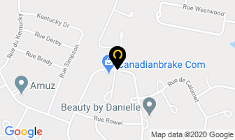 Canadianbrake Com in Saint-Lazare map