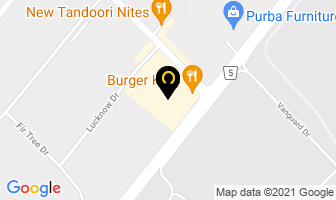 Canam Custom Kitchens in Mississauga map