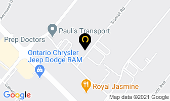 Canam Global Links Inc in Mississauga map