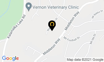 Canam Pet Treats Inc in Vernon map