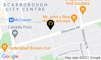 Canbe Foods Inc in Orillia map
