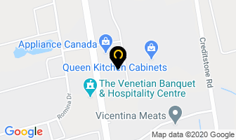 Canberra Co in Vaughan map