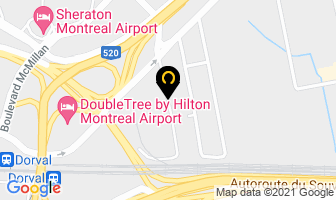 Cancharter Aviation Inc in Dorval map